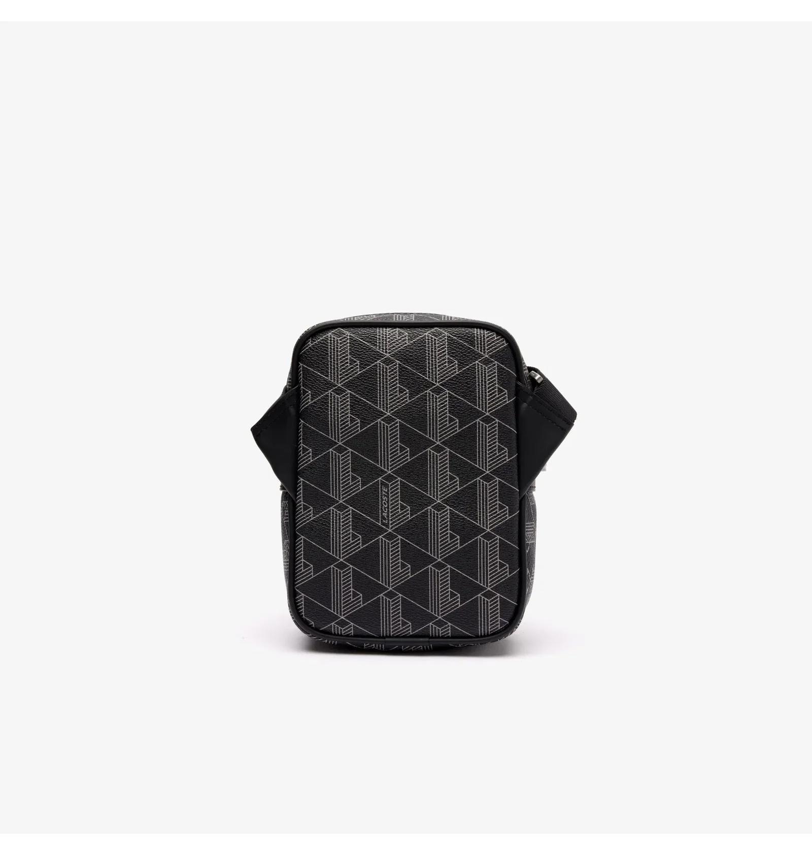 Сумка через плече Lacoste Monogram Grey (NH4409LX-H45)